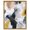 Gold Frame, variant on Rustic Noir Canvas Contemporary Art by Art Remedy, Black Frame, 36 x 45