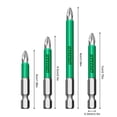 thumbnail image 4 of Riwesomey Broca de destornillador más verde, herramientas de destornillador de bricolaje, 90/150mm, 2 uds. Herramientas eléctricas 50/65/70/90mm 4PCS Riwesomey TO007915-04, 4 of 6