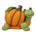 thumbnail image 1 of Fiudx Estatua de Zorro de Halloween, Bonita Decoración de Calabaza, Figuras de Tortuga y Búho, Decoración de Halloween para Interior y Exterior, Un Toque Único para El Jardín, Tamaño 13 X 8 X 11 Cm, 1 of 6