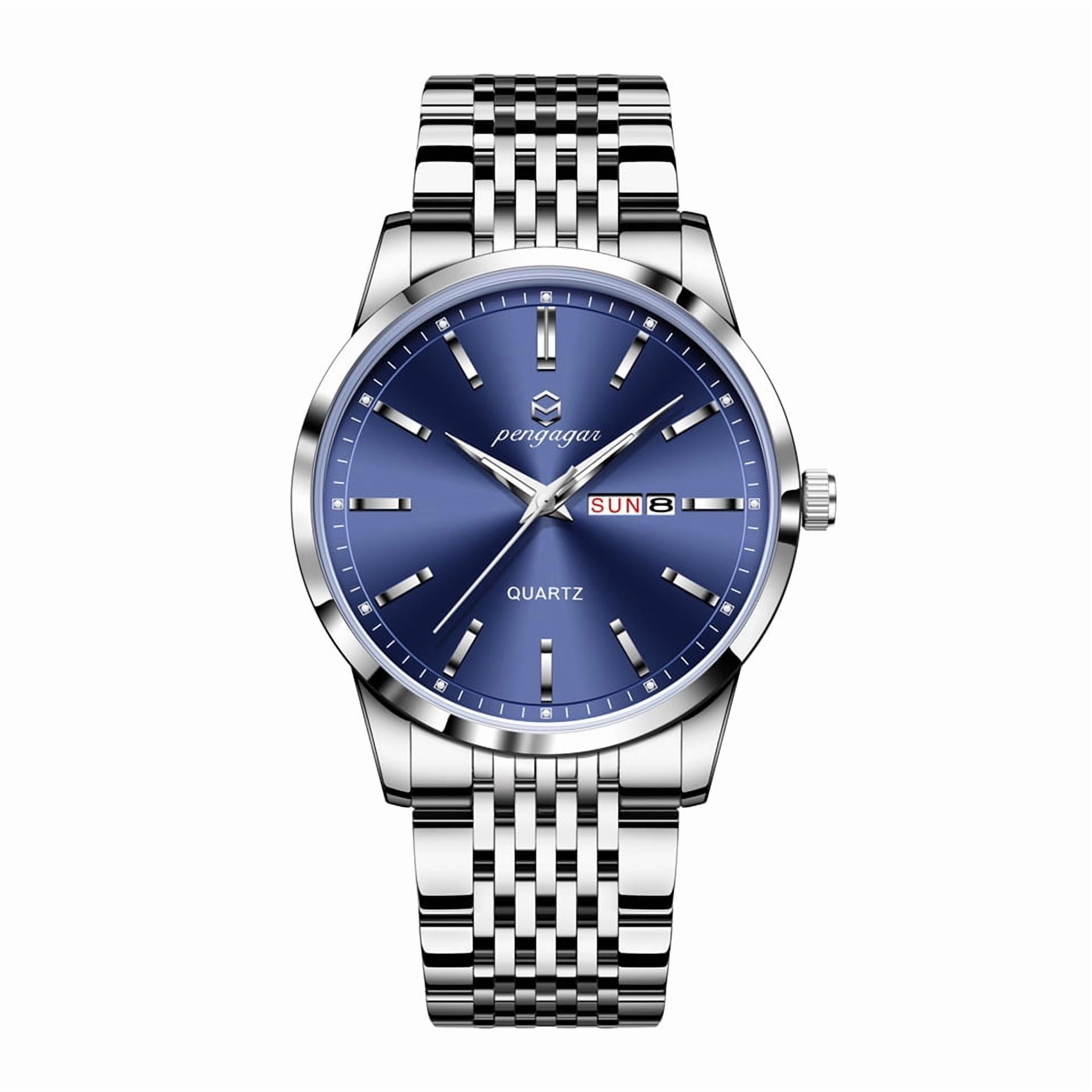 New Ultra-Thin Waterproof Quartz Watch for Men - Luminous, Business & Premium Style