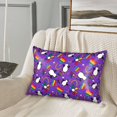 thumbnail image 2 of Pofeuu Rainbow Lgbt Penguin Print Satin Pillowcase for Hair and Skin Pillow Cases, Silk Pillow Cases, Soft Cooling Pillow Covers, 20x30 Inches（Pillow core not included）, 2 of 7