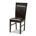 thumbnail image 3 of Baxton Studio Nada Modern Dining Set, Espresso Brown, 3 of 9