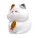 thumbnail image 3 of Lámpara de noche de silicona con forma de gato, lámpara de mesa, luz de noche para guardería, luz de noche para dormitorio infantil Amarillo, 3 of 9