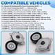 thumbnail image 3 of 16620-0Y010 Belt Tensioner Pulley for Yaris X Saloon Urban Cruiser 2007-2016, Charade, 3 of 5