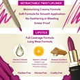 thumbnail image 3 of Khasana Lipstick & Automatic Lip Liner Set, Matte, Soft and Smooth Lip Color Kit, Vitamin E & C Infused for Nourishment, Hydration & Protection, Long Lasting, Color Matched Gift Set, 3 of 4