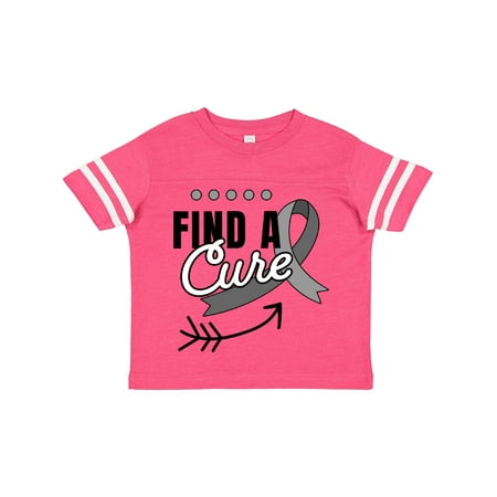 

Inktastic Find a Cure Brain Cancer Awareness with Arrow Gift Toddler Boy or Toddler Girl T-Shirt