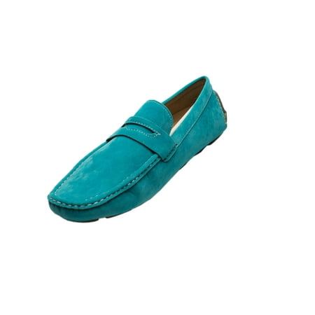 Stylish Aqua Casual Slip-On Loafer Shoes (Best Stylish Shoes For Men)