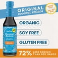 thumbnail image 3 of Nutiva, Coconut Aminos Organic Soy Free Seasoning Sauce & Marinade, 8 fl oz, 3 of 6