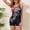 01-Black, variant on Boyleg One Piece Swimsuit for Women Athletic Bathing Suit with Boyshorts Full Coverage Swimwear
