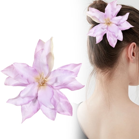 Light Flower Hair Clips Hair Accessories for Garden Wedding Parties Beach Holiday Birthday Mother's Day
