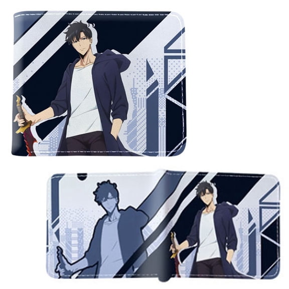 Sung Jinwoo Style A - Solo Leveling 4x5" Bi-Fold Wallet