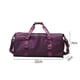 thumbnail image 2 of Bolsa De Gimnasio Pequeña, Bolsa De Entrenamiento Para Deportes Y Escapadas De Fin De Semana, Con Compartimentos Para Zapatos Y Ropa Mojada Azul, 2 of 5