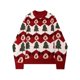 thumbnail image 2 of Suéter de punto de cuello redondo de Navidad de otoño e invierno suave y cómodo de moda Suéter suelto para amantes de la Navidad Suéter de manga larga, 2 of 4