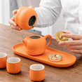 thumbnail image 4 of Persimmon Ceramic Teapots Personalization Gongfu Tea Pot 175ml, 4 of 8