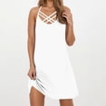 thumbnail image 2 of Ashirexll Midi Dresses for Women, Flowy Dresses for Women, Summer Fashion Printed Sleeveless Suspender Pullover Dress, 2 of 5