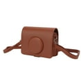 thumbnail image 1 of EOTVIA Camera Case, PU Dustproof Camera Protection Bag Case Fashion Reliable Convenient With Shoulder Strap For Camera, 1 of 8