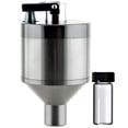thumbnail image 1 of Powder Spice Grinder Hand Mill Funnel -  Kitchen Spice Grinder【Superfine Grinding】Pepper Grinder Set, Silver 2.2 inch, 1 of 3