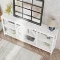 thumbnail image 2 of Tribesigns 70.9" Sofa Console Table, Extra Long Narrow Entryway Tables with 3 Tier Storage Shelves, 2 of 6