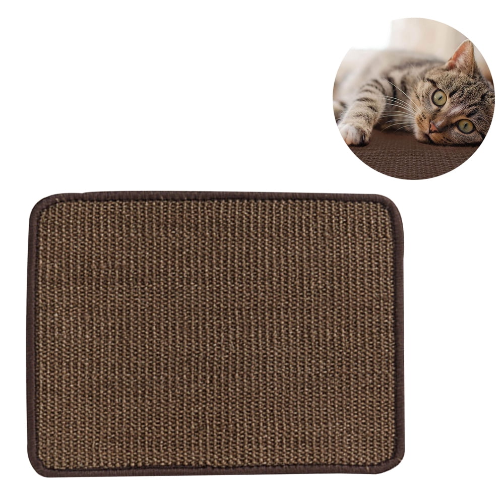 Tapis Griffoir Pour Chat, 60 X 40 Cm, Sisal Naturel, Tapis à