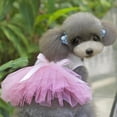 thumbnail image 2 of encaje mascota perro princesa disfraz ropa Gloria Vestido de cachorro para perros y gatos para mascotas, 2 of 9