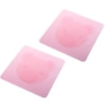 thumbnail image 4 of 2pcs Cartoon Bear Silicone Bowl Covers Stretch Food Saver Wraps Reusable Expandable Food Lids (Pink), 4 of 8