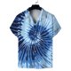thumbnail image 3 of Camisa hawaiana de moda para hombre, camisas con estampado floral en 3D de verano, camisas de solapa, camisas de manga corta Y2k con botones, blusas de playa de gran tamaño, 3 of 5