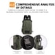 thumbnail image 4 of Guardurnaity Bolso de pecho para hombre, bolso de hombro para teléfono, bandolera deportiva, soporte de nailon, correa ajustable para compras, bolso de Envolturas para manijas de equipaje Azul oscuro Guardurnaity AP012392-01, 4 of 6