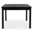 thumbnail image 5 of Safavieh Desmond Extendable Solid Wood Dining Table in Black, 5 of 14