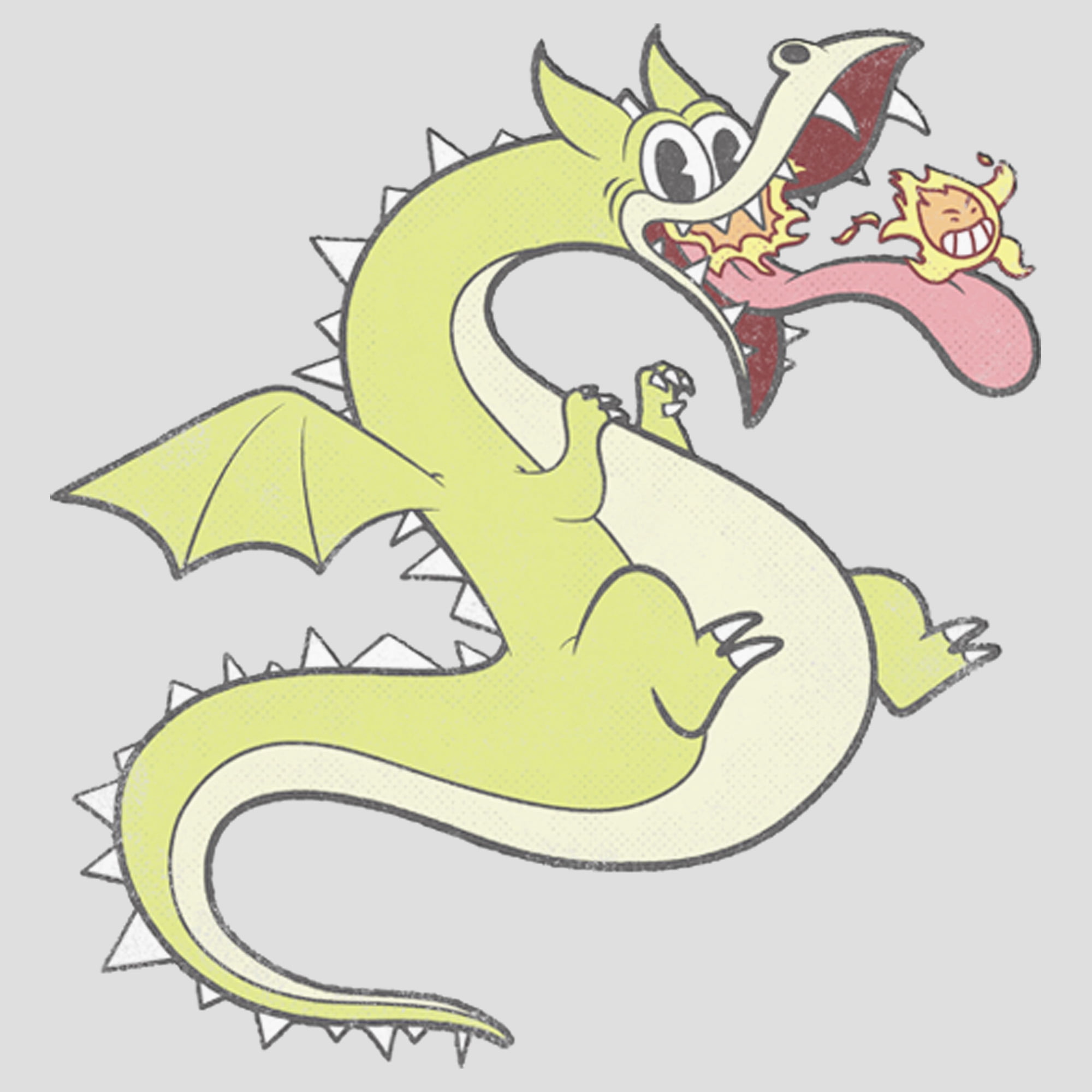 Women's Cuphead Grim Matchstick and the Flame Minions Racerback