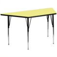 thumbnail image 1 of Rosebery Kids Table d'Activité Trapèze en Jaune, 1 of 2