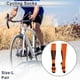 thumbnail image 2 of Calcetines de Ciclismo Únicos Bargains Transpirables Moldeadores Absorbentes de Sudor Calcetines de Bicicleta al Aire Libre Naranja Negro Tamaño L Neutro y Universal 1 Par, 2 of 7