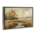 thumbnail image 4 of Stupell Industries Autumn Stream Landscape Landscape & Nature Painting Brown Floater Framed Canvas Art Print Wall Art, 31 x 21, 4 of 10