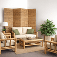thumbnail image 7 of Proman Products Jakarta 4 Panels Folding Screen, 67" Tall, Natural, 7 of 7