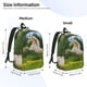 thumbnail image 2 of Easygdp Horse Rearing Up In The Field Mochila de Lona Resistente para Laptop, Compatible con Laptops de 15 a 17 pulgadas, Ideal para Escuela, Trabajo y Viajes-Medium, 2 of 5