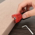thumbnail image 4 of ERK 1Pcs Tête de Coupe en Carbure avec Roulements de Précision Chanfreinage Manuel pour Menuiserie Bords Parfaits sur & PVC, 4 of 5