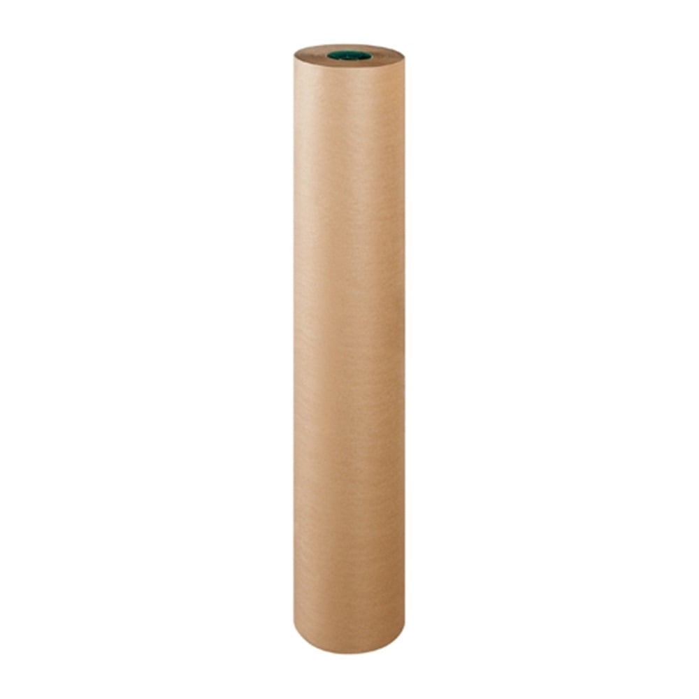 Aviditi Poly Coated Kraft Paper Roll, 50#, 48" x 600', Kraft, Ideal for Wrapping Metals