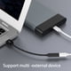 thumbnail image 3 of Cateissary Adaptador Inserción hacia atrás Convertidor USB Aleación Nylon Cables duraderos Equipo de teclado de computadora portátil liviano Electrónica USB2.0, 3 of 6