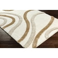 thumbnail image 4 of Hauteloom Espiye Living Room, Bedroom Area Rug - Plush Pile - Orange, Brown, Gray - 5'3" x 7', 4 of 18