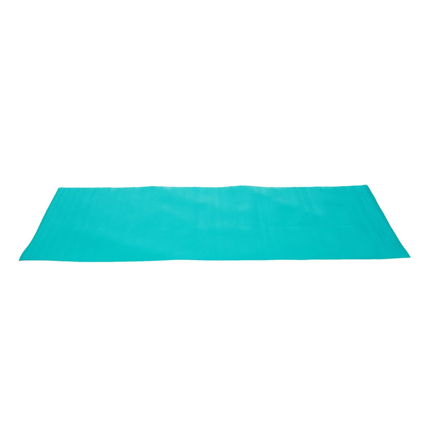 Tapis de yoga en PVC uni sarcelle 3 mm