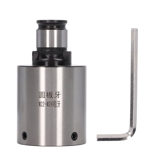 Tapping Chuck, Tapping Collet Carbon Steel High Hardness 31mm OD Quenched Blackened Strong Oxidation Resistance For Milling Machine Coarse Thread