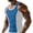 F-698Blue, variant on ZHOGXU Male Tank Top Summer Sleeveless Round Neck Color Block Fashion Breathable Vest For Outdoor Activities,Blue,L