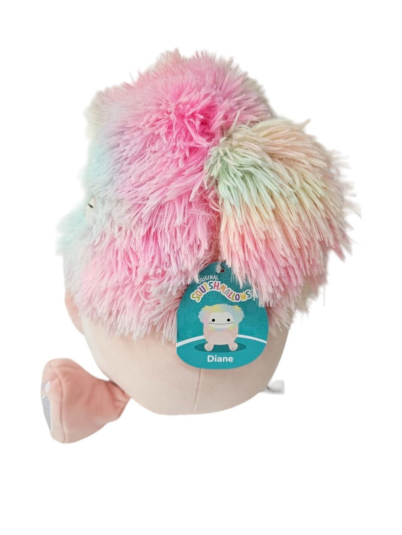 Squishmallows Official Kellytoys Plush 12 Inch Diane the Pink Bigfoot Ultimate Plush Stuffed Toy