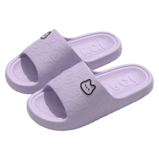 Zapatillas de mujer de verano para uso interior y exterior, para el hogar, baño, baño, hogar, sandalias silenciosas antideslizantes de EVA para hombres