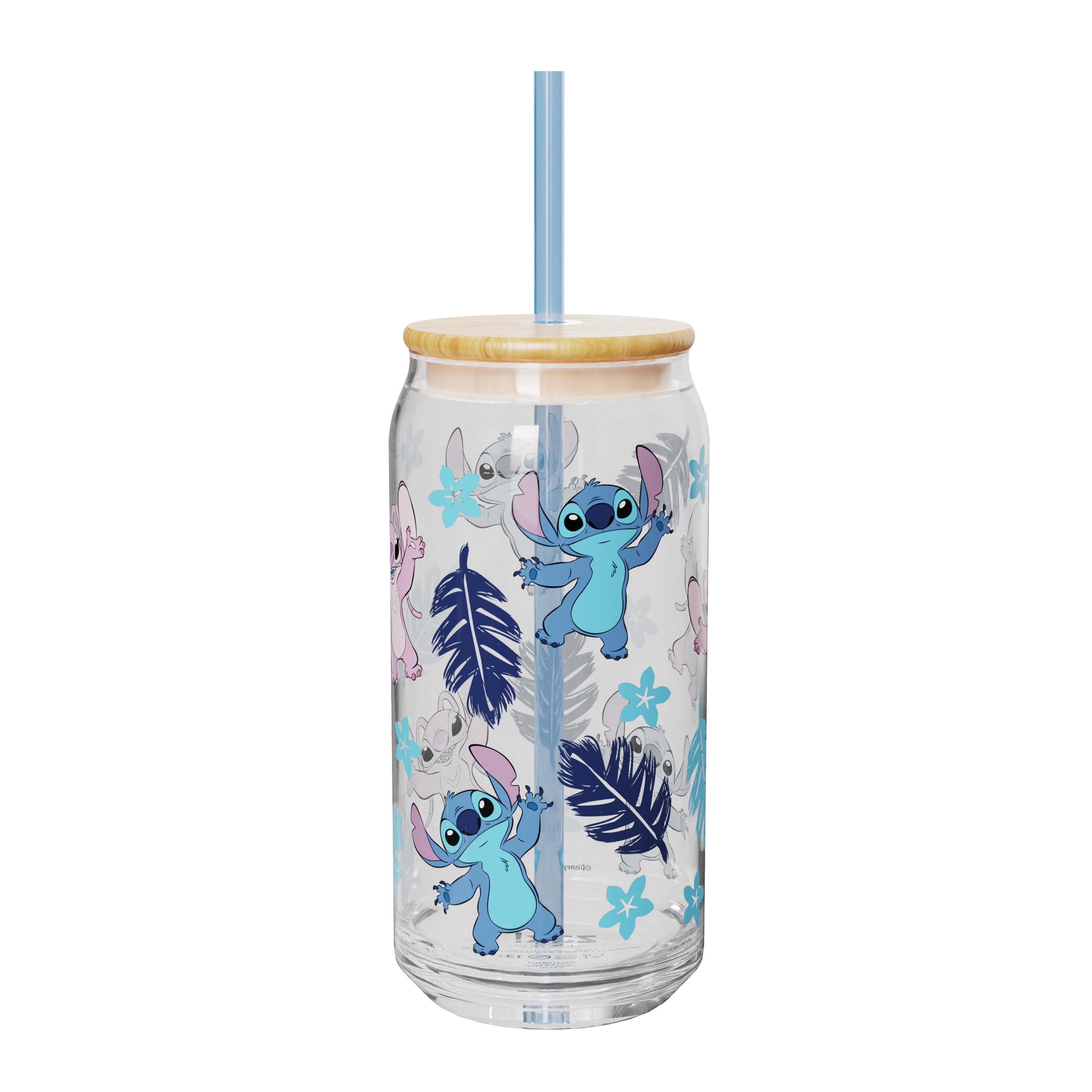 Zak Designs 20oz Stitch Glass Hadley Tumbler