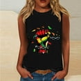 thumbnail image 2 of womens tops Graphic Tees for Women Sleeveless Tank Tops 2025 Summer Casual Loose Square Neck Shirts Vest Camisole Outfits spring tops for women, 2 of 4