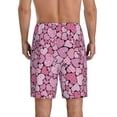 thumbnail image 2 of Yiaed Sweet Heart for Men's Soft Sleep Pajama Short Lounging Pajama Shorts-X-Large, 2 of 8