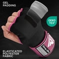 thumbnail image 2 of Gel Boxing Hand Wraps Inner Gloves RDX IS2 100cm Long, 2 of 8