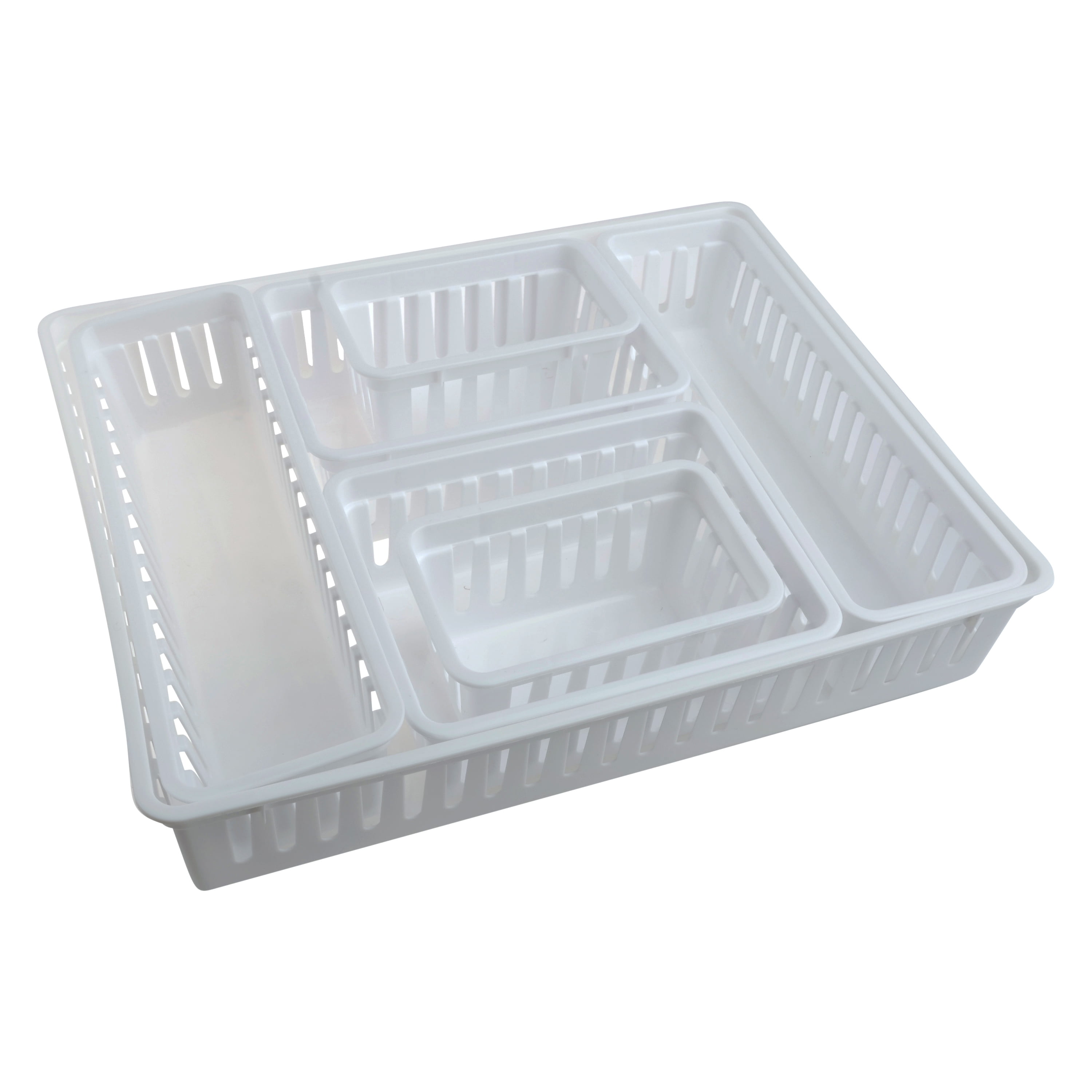 Mainstays Plastic Non Skid Drawer Organizer 