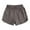 Gray, variant on Posijego Girls Athletic Shorts Kids Elastic Waist Running Workout Yoga Shorts Little Girls Activewear Shorts