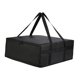 thumbnail image 2 of Bolsa de entrega de pizza para comida con asa reforzada, reutilizable, de gran capacidad, fácil de transportar. negro, 2 of 9
